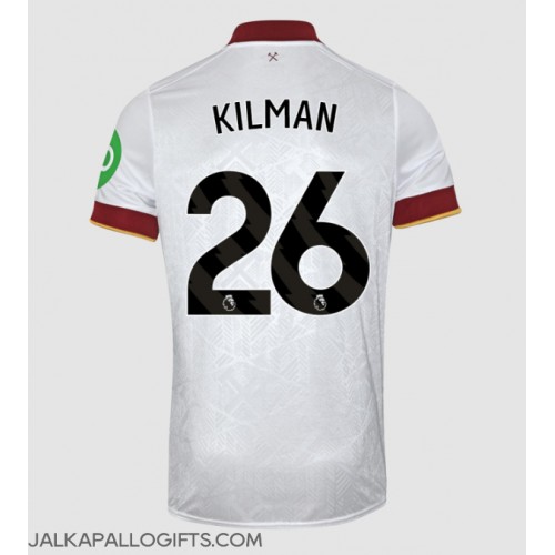 West Ham United Max Kilman #26 Kolmaspaita 2024-25 Lyhythihainen